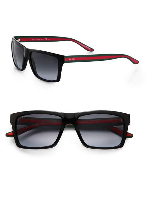 gucci black glasses|black Gucci glasses for men.